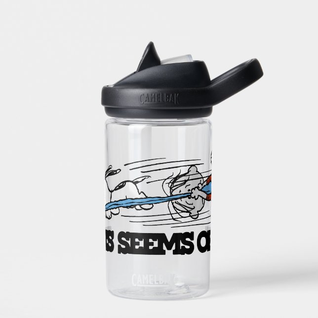 Peanuts | Snoopy & Linus Water Bottle (Left)