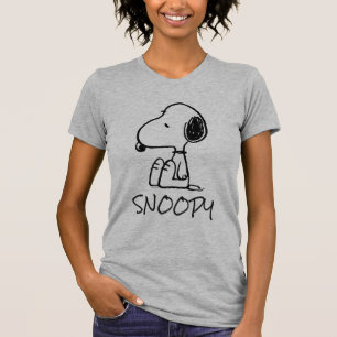 Peanuts Snoopy Looking Down T-Shirt