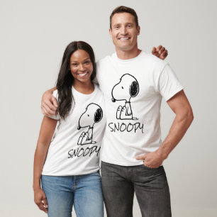 Peanuts   Snoopy Looking Down T-Shirt