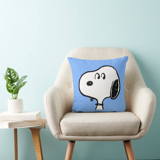 Peanuts | Snoopy Looks Throw Pillow (Chair)