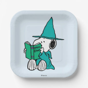 Peanuts Snoopy Magic Potions Halloween Paper Plate