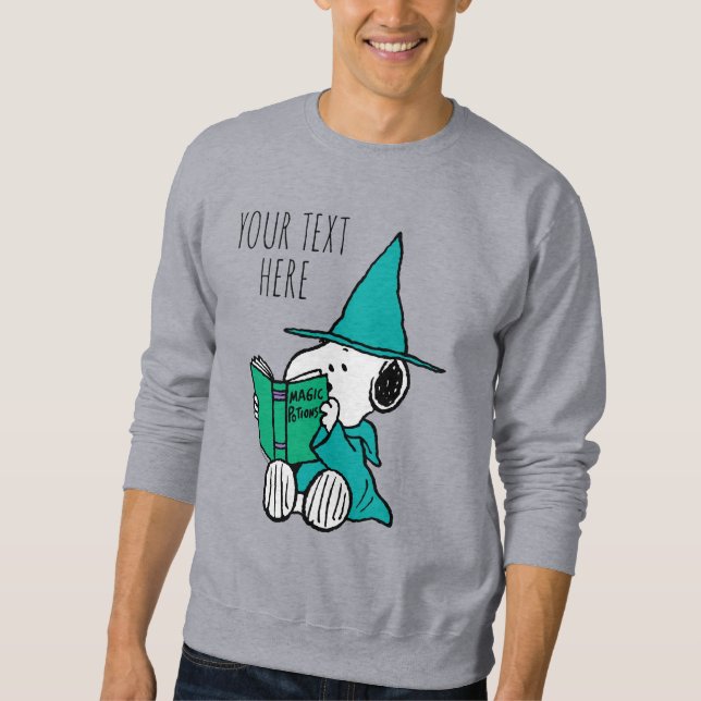 Peanuts Snoopy Magic Potions Halloween Sweatshirt (Front)