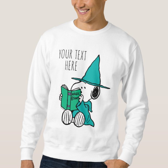Peanuts Snoopy Magic Potions Halloween Sweatshirt (Front)