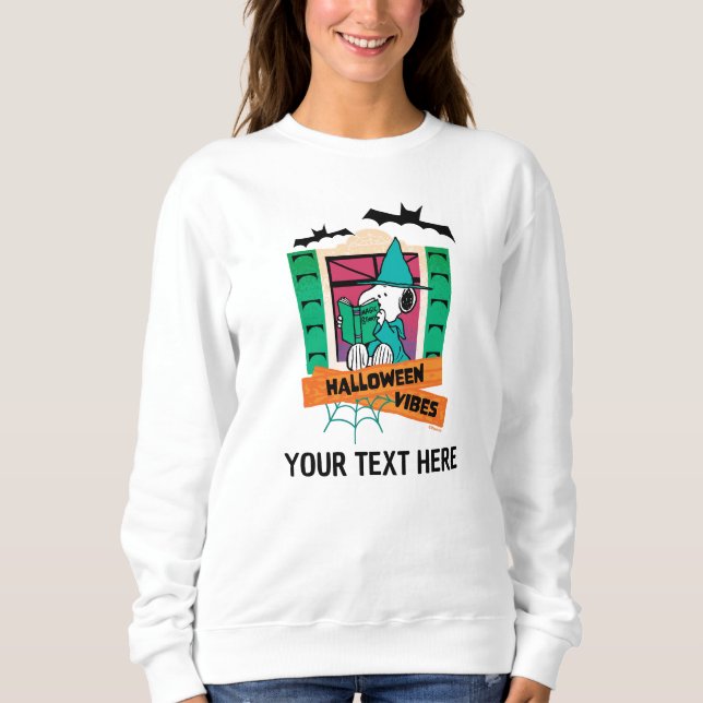 Peanuts Snoopy Magic Potions Halloween Sweatshirt (Front)