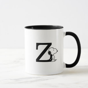 Peanuts   Snoopy Monogram Z Mug