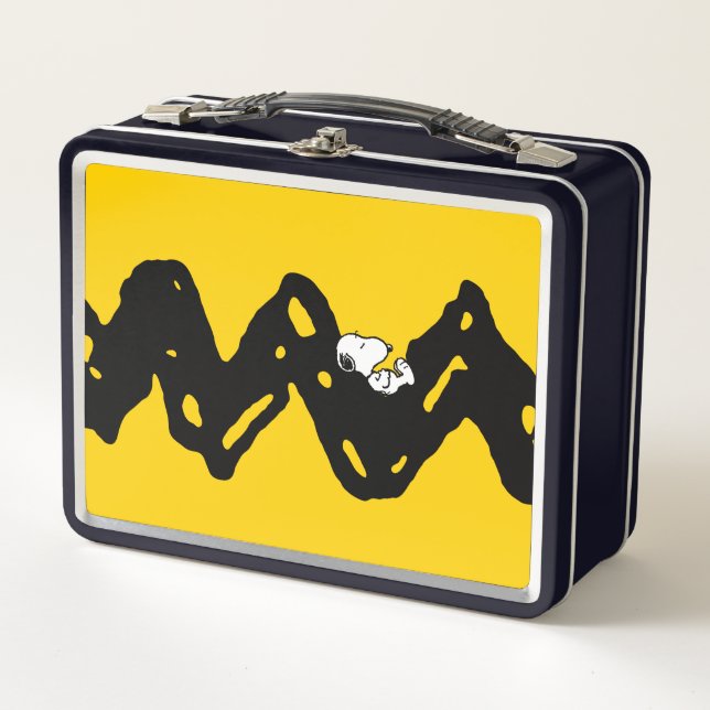 Peanuts | Snoopy Nap Metal Lunch Box (Front)