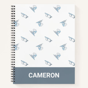 Peanuts Snoopy Nap Time Pattern Notebook