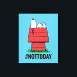 Peanuts | Snoopy Napping Canvas Print<br><div class="desc">Snoopy is the loveable pet beagle of Charlie Brown in the comic strip Peanuts by Charles M. Schulz. Check out this cute Peanuts design featuring this loveable dog.</div>