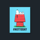 Peanuts | Snoopy Napping Canvas Print<br><div class="desc">Snoopy is the loveable pet beagle of Charlie Brown in the comic strip Peanuts by Charles M. Schulz. Check out this cute Peanuts design featuring this loveable dog.</div>