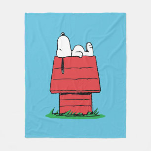 Peanuts Snoopy Napping Fleece Blanket