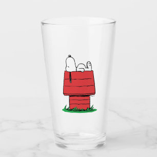 Peanuts   Snoopy Napping Glass