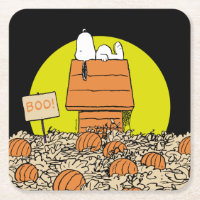 Peanuts | Snoopy Napping in the Pumpkin Patch