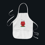 Peanuts | Snoopy Napping Kids Apron<br><div class="desc">Snoopy is the loveable pet beagle of Charlie Brown in the comic strip Peanuts by Charles M. Schulz. Check out this cute Peanuts design featuring this loveable dog.</div>