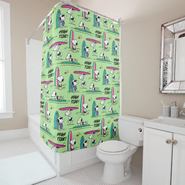 Peanuts | Snoopy Ocean High Tide Pattern (In Situ)