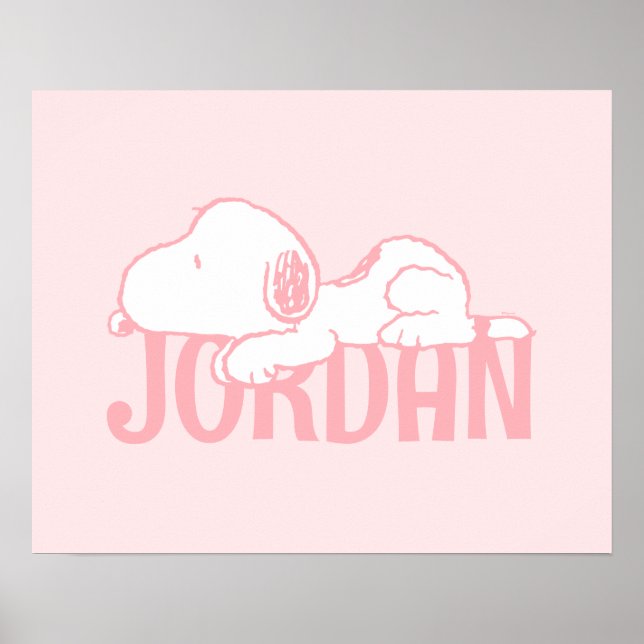 Peanuts | Snoopy Pastel Poster (Front)