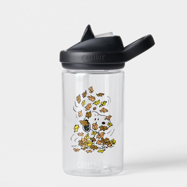 Peanuts | Snoopy Pile of Leaves Water Bottle (Left)