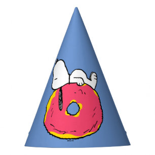 Peanuts Snoopy Pink Doughnut Party Hat