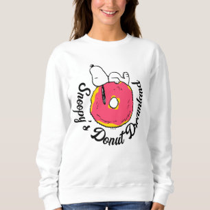 Peanuts Snoopy Pink Doughnut Sweatshirt