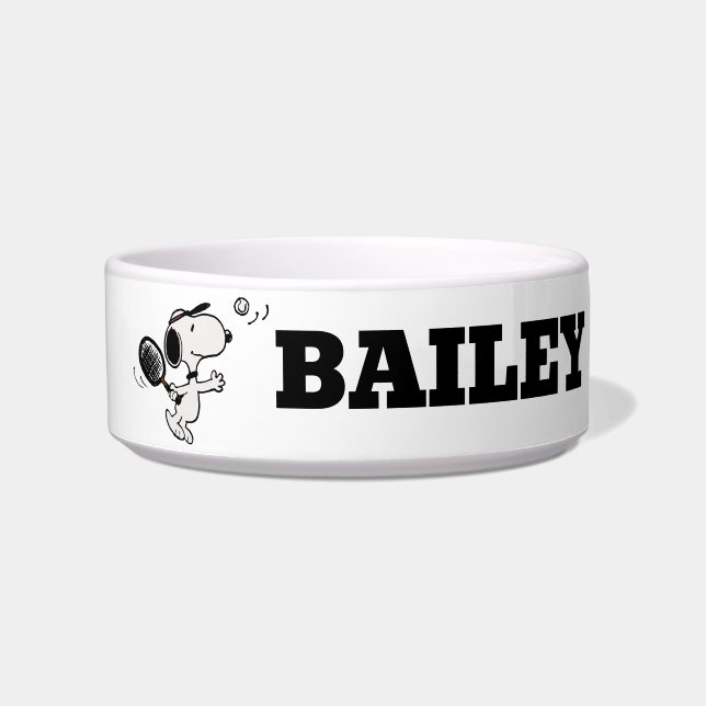 Peanuts | Snoopy Plays Tennis Bowl (Front)