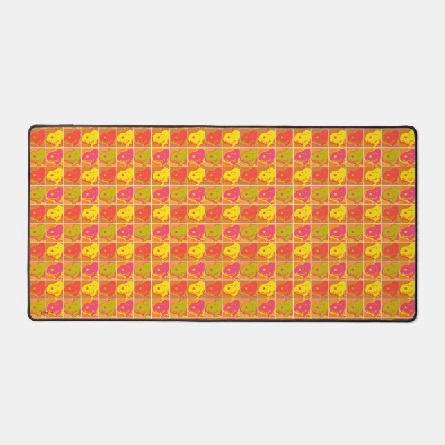 Peanuts | Snoopy Pop Art Pattern Desk Mat (Front)