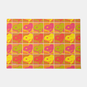 Peanuts   Snoopy Pop Art Pattern Doormat