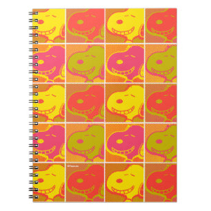 Peanuts   Snoopy Pop Art Pattern Notebook