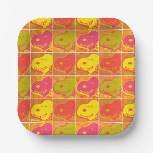 Peanuts   Snoopy Pop Art Pattern Paper Plate