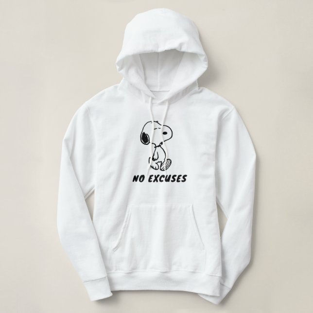 Peanuts | Snoopy Positive Walk Hoodie (Design Front)