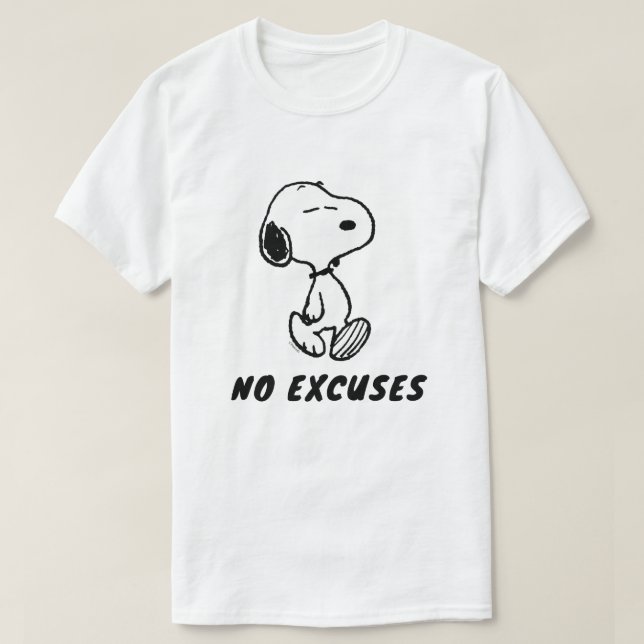 Peanuts | Snoopy Positive Walk T-Shirt (Design Front)