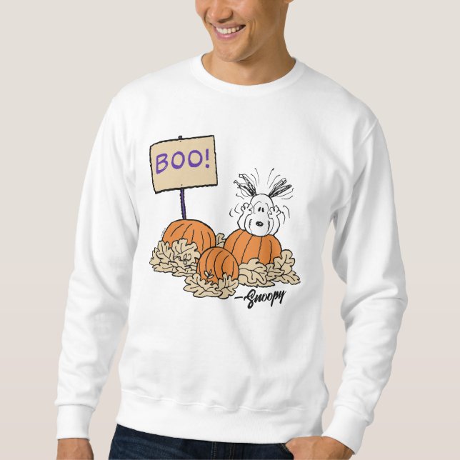 Peanuts | Snoopy Pumpkin Patch Boo! Sweatshirt (Front)