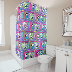 Peanuts   Snoopy Purple Surf Pattern