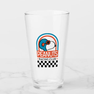 Peanuts Snoopy Racing Club Glass