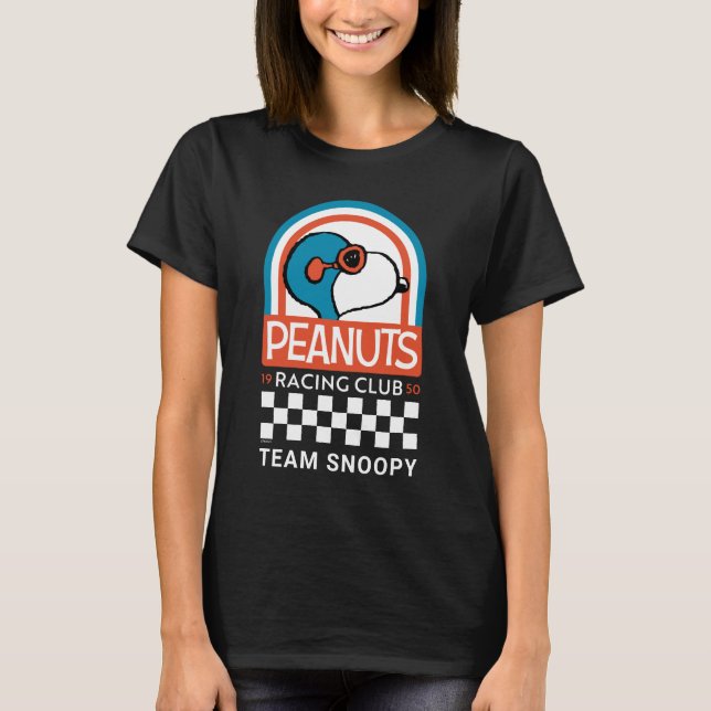 Peanuts | Snoopy Racing Club T-Shirt (Front)