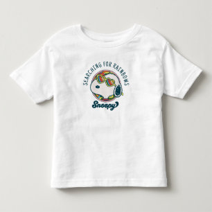 Peanuts   Snoopy Rainbow Heart Sunglasses Toddler T-shirt