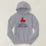 Peanuts | Snoopy Red Puffer Jacket Hoodie<br><div class="desc">Check out this fun Peanuts design featuring Snoopy in his red puffy winter jacket.</div>