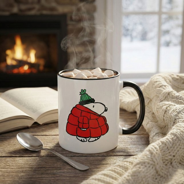 Peanuts | Snoopy Red Puffer Jacket Mug (Creator Uploaded)
