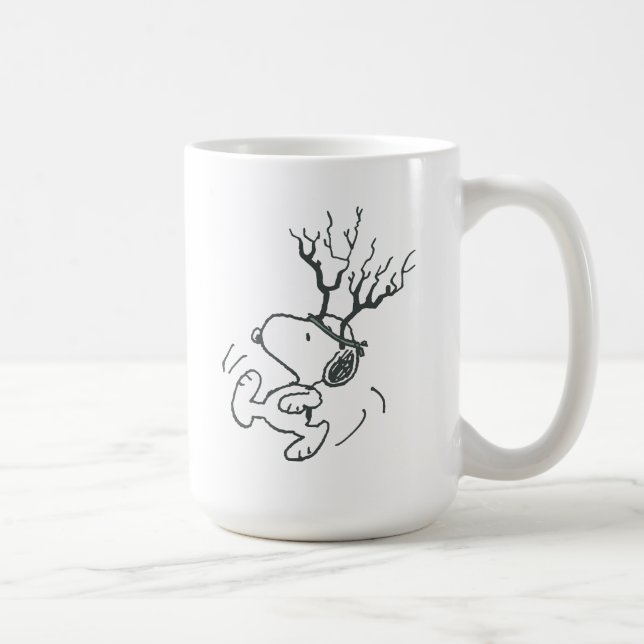 Peanuts | Snoopy Reindeer Coffee Mug (Right)