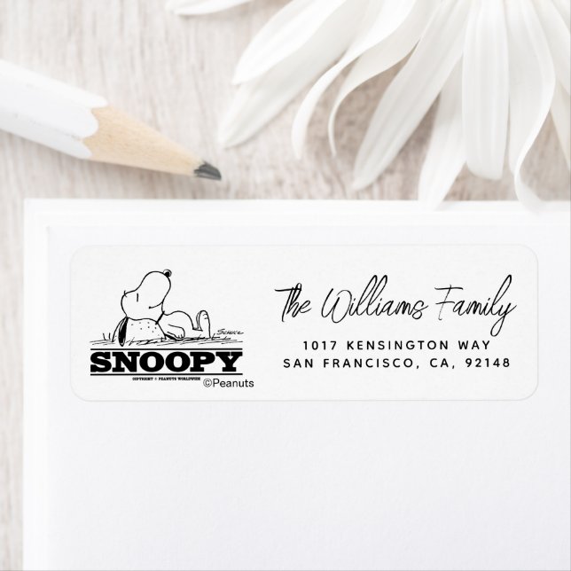Peanuts | Snoopy Rest Break (Insitu)