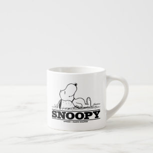 Peanuts   Snoopy Rest Break Espresso Cup