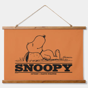 Peanuts   Snoopy Rest Break Hanging Tapestry