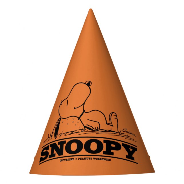 Peanuts | Snoopy Rest Break Party Hat (Front)