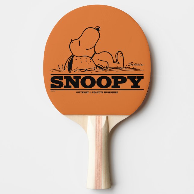 Peanuts | Snoopy Rest Break Ping Pong Paddle (Front)
