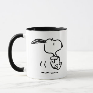 Peanuts Snoopy Running Mug