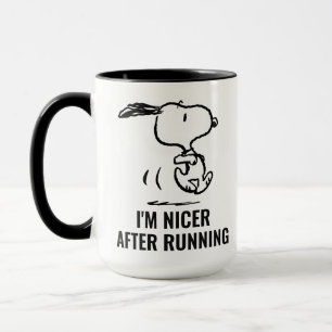 Peanuts Snoopy Running Mug