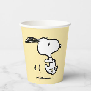 Peanuts   Snoopy Running Paper Cups