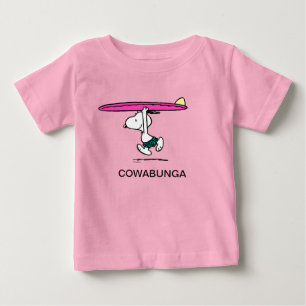 Peanuts Snoopy Running to the Surf Baby T-Shirt