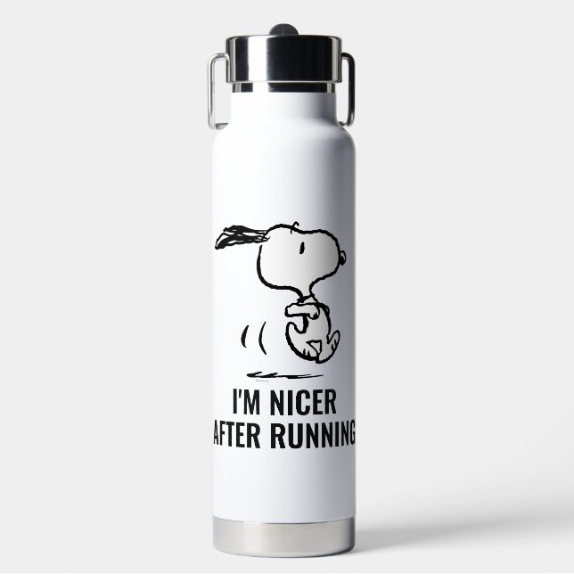 Peanuts | Snoopy Running Water Bottle (Front)