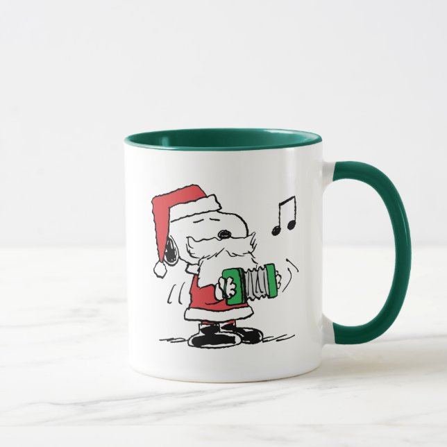 Peanuts | Snoopy Santa Claus Accordian Mug (Right)