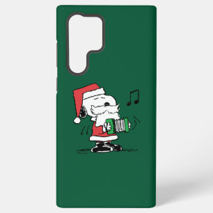 Peanuts   Snoopy Santa Claus Accordian Samsung Galaxy Case