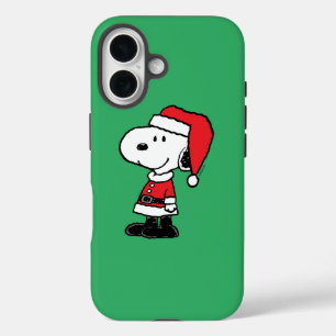 Peanuts   Snoopy Santa Claus iPhone 16 Case
